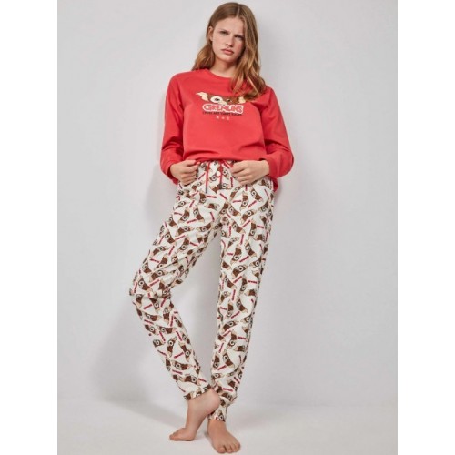 Γυναικεία Βαμβακερή Πυζάμα Gisela 20239s